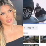 La caída de Wanda Nara en su casa del country que quedó registrada en las cámaras de seguridad