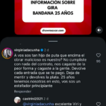 Bandana acusa a su productora por incumplimiento y reclama la devolución de entradas