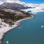 Agua de glaciar a 2 grados y sin trajes de neoprene: así es el Mundial de Natación en el Perito Moreno