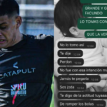 Los fuertes chats entre el futbolista de Deportivo Riestra y su expareja: "Ya hablamos de las piñas…"